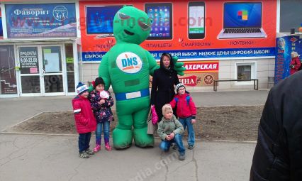 Промо-акция магазина "ДНС" в городе г.Братск